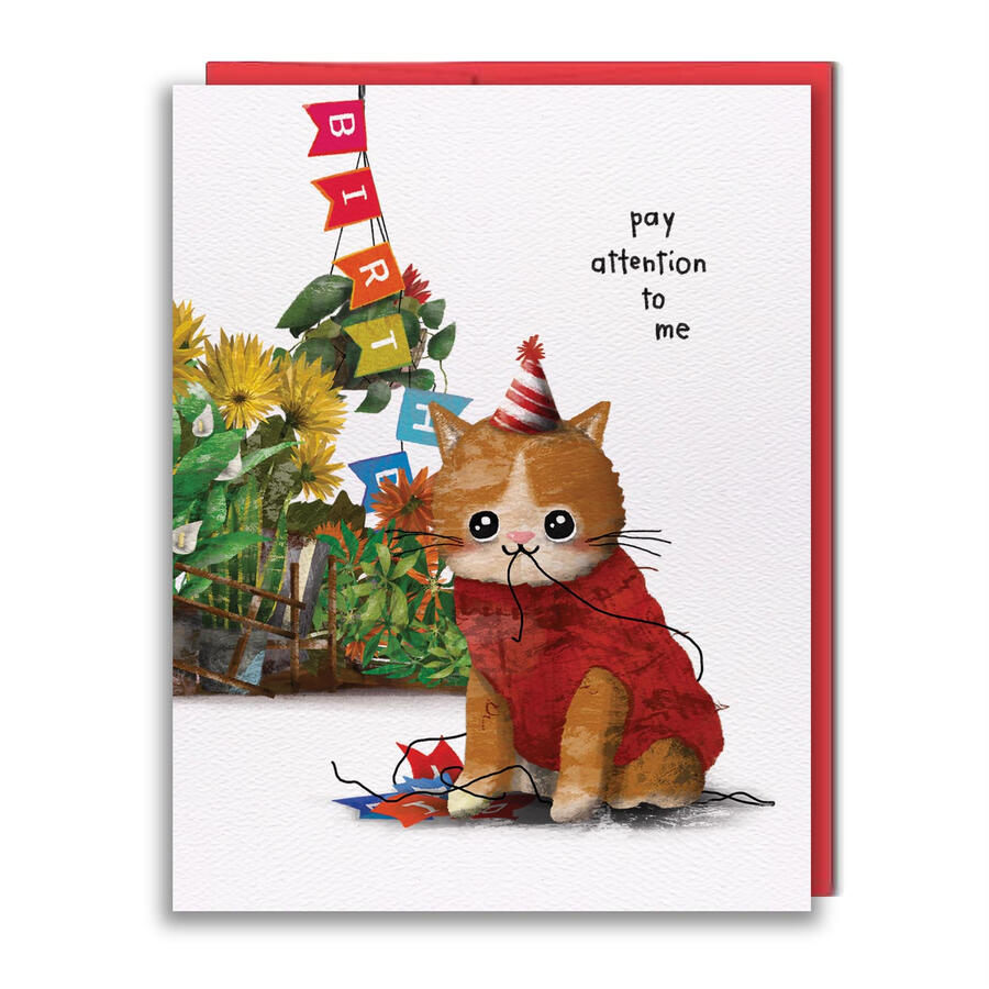 HB039 - Pay Attention Greeting Card