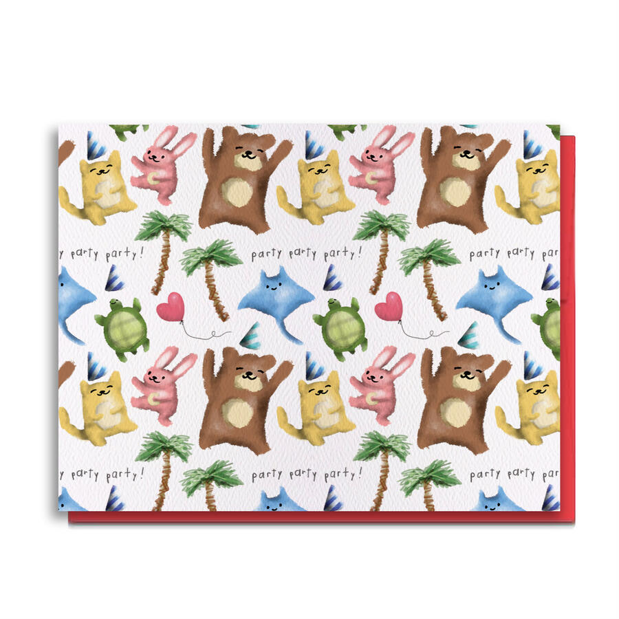 HB021 - Party Party Party Greeting Card
