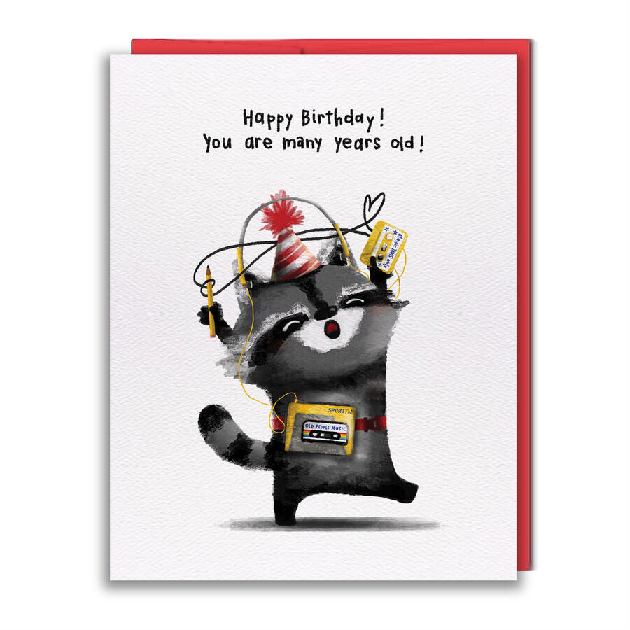 HB036 - Many Years Old Greeting Card