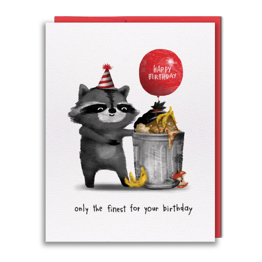 HB035 - Finest Garbage Greeting Card