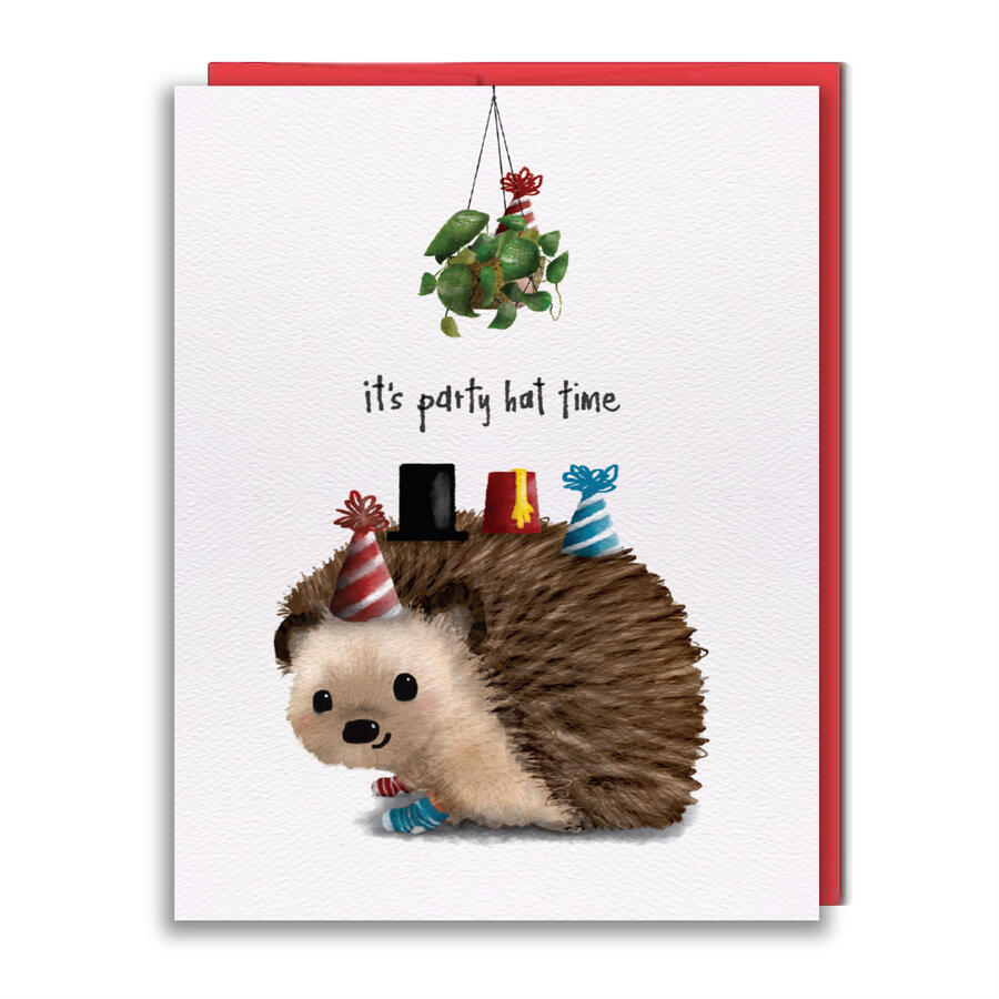 HB012a - Party Hat Time Greeting Card