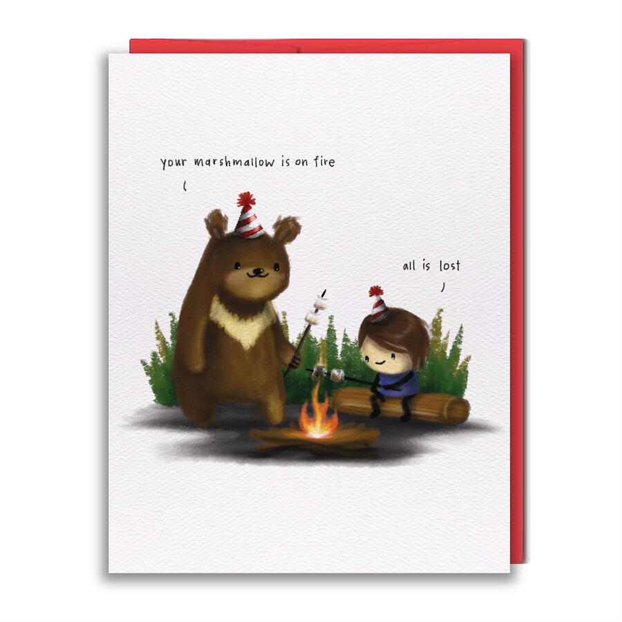 BL031 - All Is Lost Greeting Card