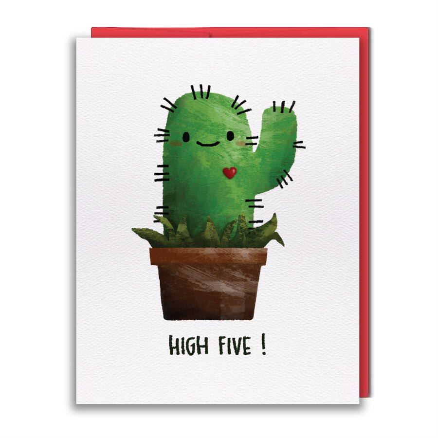 BL003a - Cactus Buddy Greeting Card