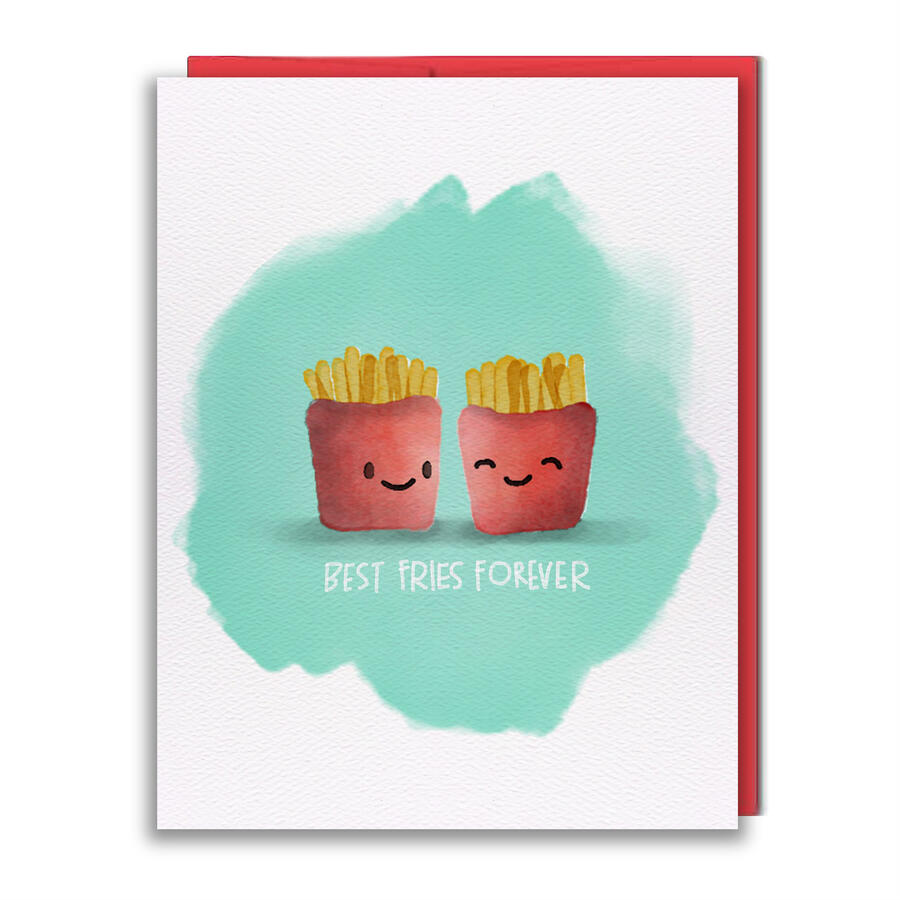 BL010 - Best Fries Greeting Card
