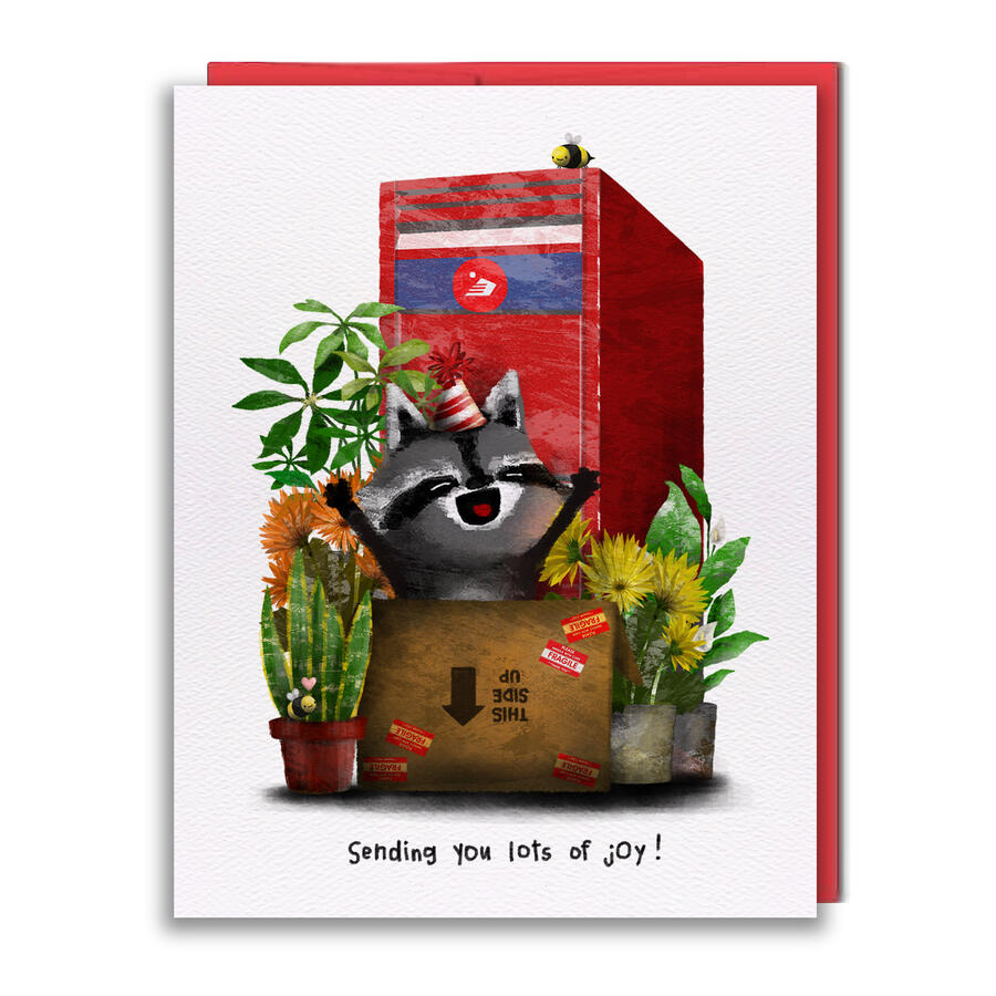 BL032 - Sending Joy Greeting Card