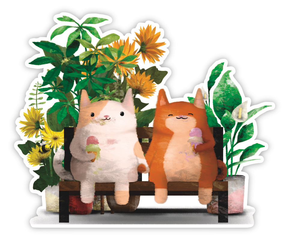 SVSTK 007 - Hold Paws Sticker