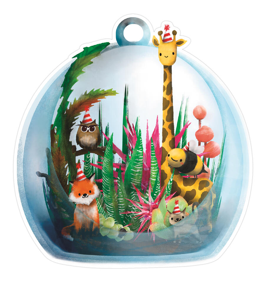 SVSTK 018 - Party Terrarium (2.6" tall, matte)