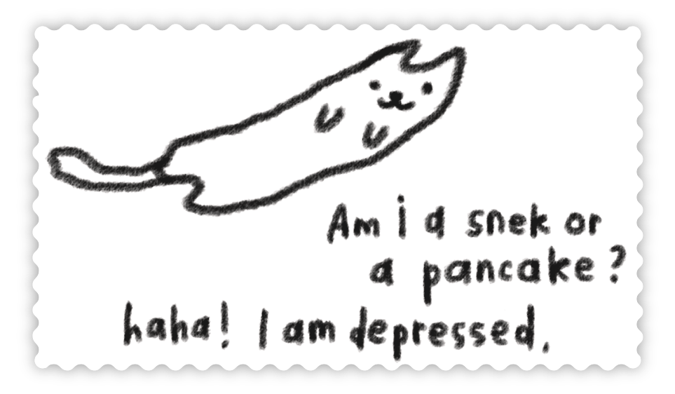 SVSTK 008 - Depressed Pancake Sticker