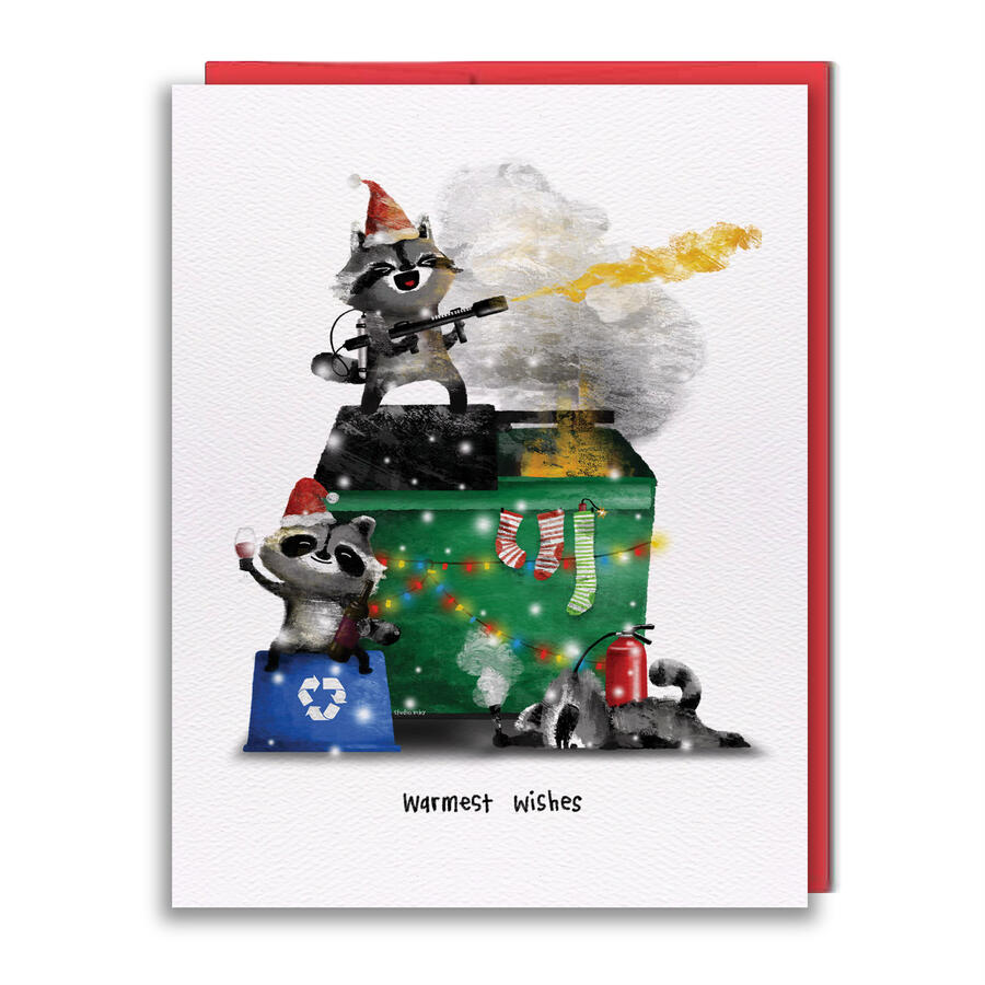 HOL013 - Warmest Wishes Greeting Card