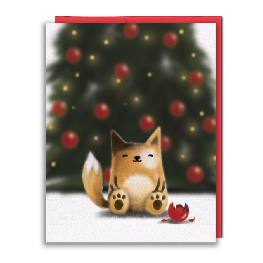 HOL008 - Holiday Balls Greeting Card