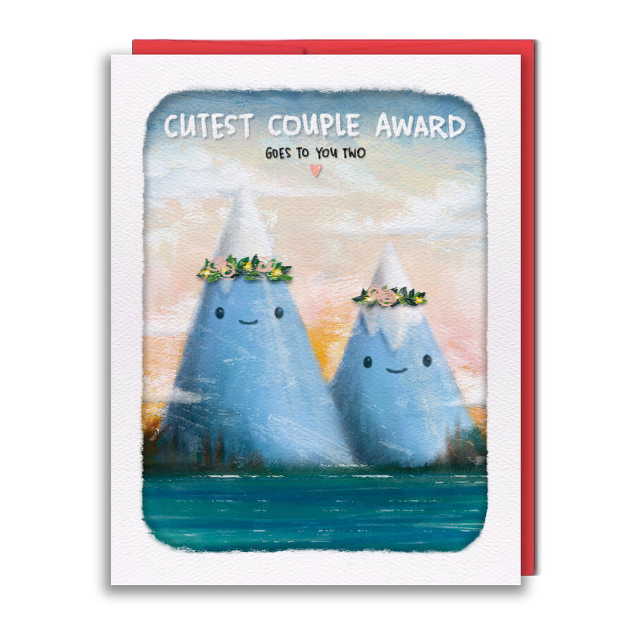 LV 004 - Cutest Couple Award Greeting Card