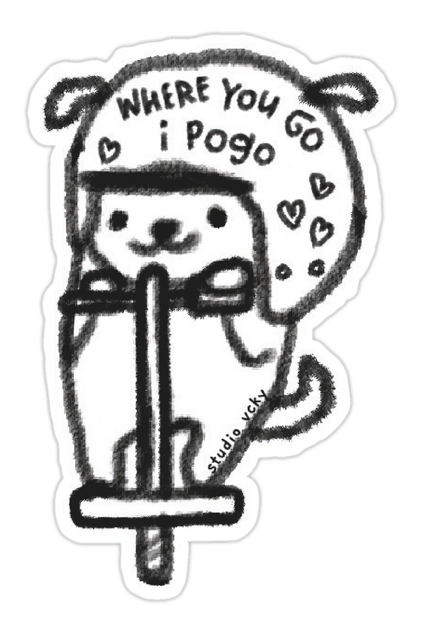 SVSTK024 POGO cat sticker